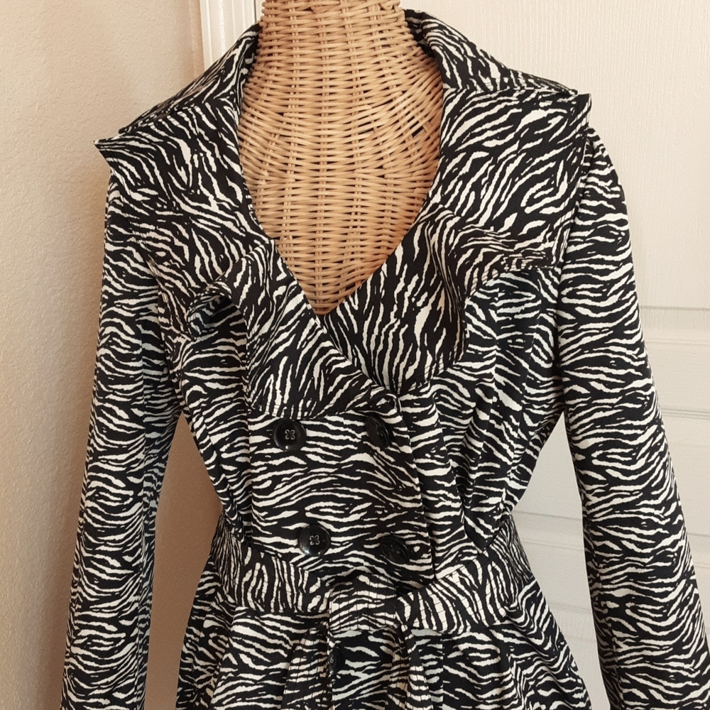 Sandro Studio Zebra Print Jacket - image 1
